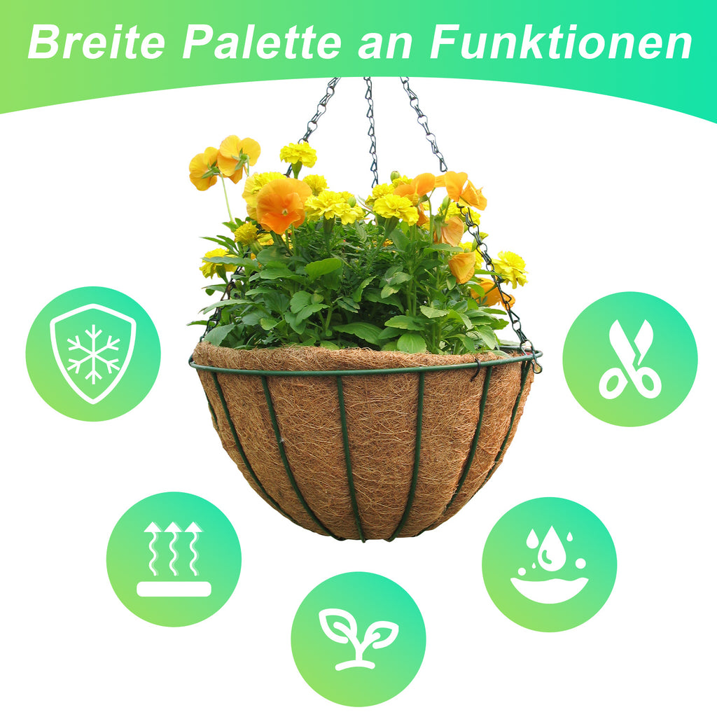 Cecaylie Kokosmatte 1200 g/m², 0,5 × 5–30 m Winterschutz für Pflanzen