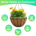 Cecaylie Kokosmatte 1200 g/m², 0,5 × 5–30 m Winterschutz für Pflanzen