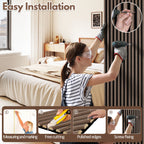Akustikpaneele mit halbrunden Holzlamellen 120 × 60 cm – 1–4 Stück