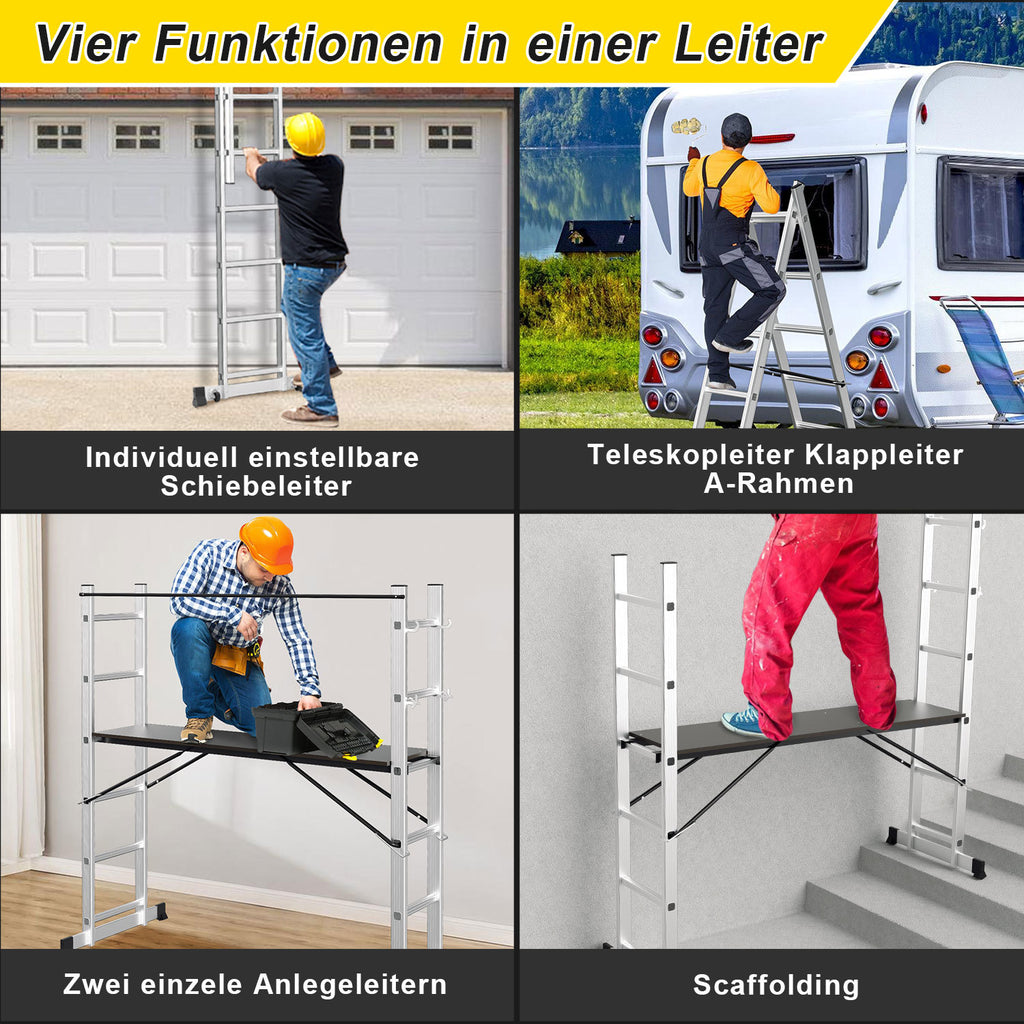 Cecaylie Mehrzweckleiter für Renovierung Montage und Arbeiten im Haus
