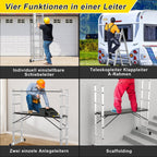 Cecaylie Mehrzweckleiter für Renovierung Montage und Arbeiten im Haus