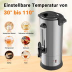 Cecaylie Heißgetränkespender für Glühwein Punsch Tee und Heißwasser