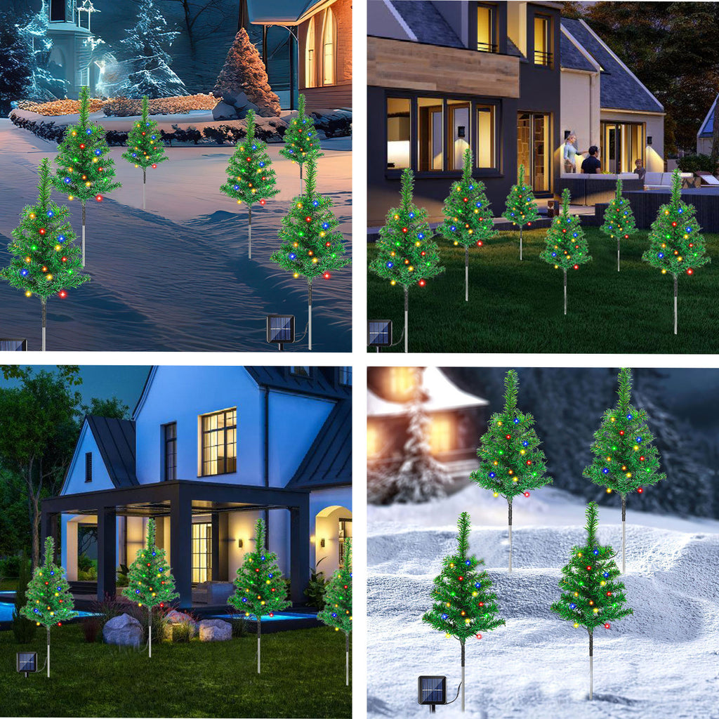 Solar Lichterkette Garten Terrasse Weihnachten