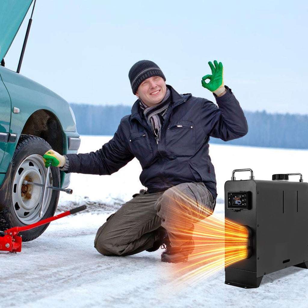Diesel-Standheizung 8 kW 12–24 V mit LCD & Fernbedienung