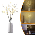 LED Lichterzweige 3er-Set, 50 cm mit 70 LEDs & Timer