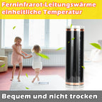 Elektrische Heizfolie 220 W/m² – Fußbodenheizung für Vinyl und Holzboden