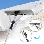 Teleskop-Dachschneeräumer 6,36 m – Schneerechen mit 70,5 cm Alu-Rechenkopf
