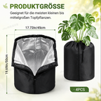 Pflanzen Winterschutz 2er Set – Wurzelschutzmatte oder Pflanzkübel-Schutzhülle
