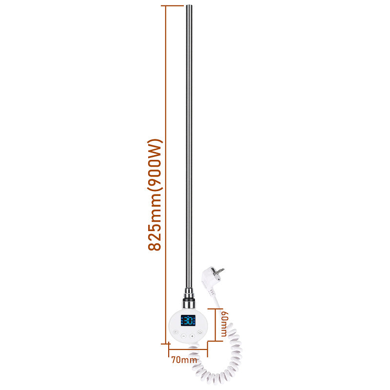 WLAN Heizstab 300–1200 W für Badheizkörper mit Thermostat & App