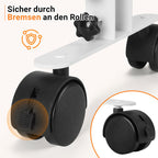 Standfüße mit 360° Rollen für Infrarotheizung – 2/4/6/8/10 Stück