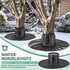 Wurzelschutzabdeckung mit Metallösen und Erdankern